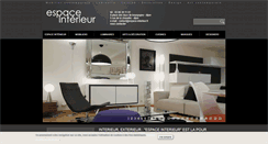 Desktop Screenshot of espace-interieur.fr